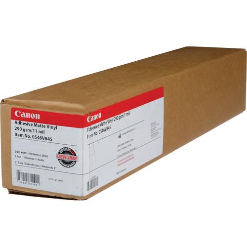 Canon Adhesive Matte Vinyl for Inkjet - 24"x60