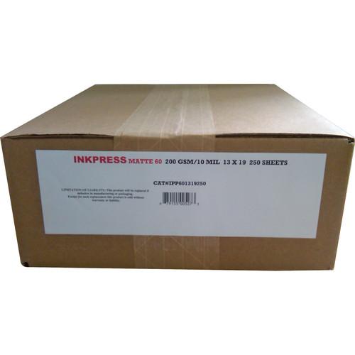 Inkpress Media Matte 60 Bright White Inkjet Paper 10 mil 200 gsm 13 x 19"