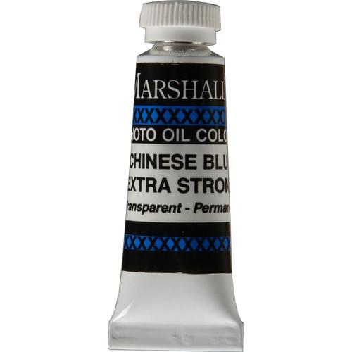 Marshall Retouching Oil Color Paint Extra Strong: Chinese Blue - 1 2x2" Tube