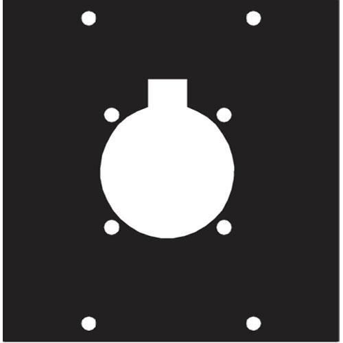Middle Atlantic Circular Flange 4 Bolt Punchout Panel