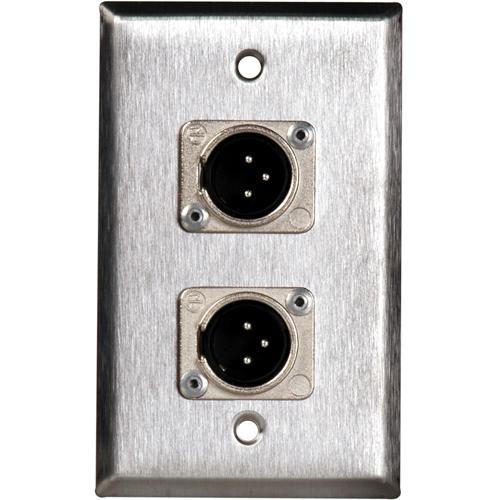 TecNec WPL-1114 Stainless Steel 1-Gang Wall Plate