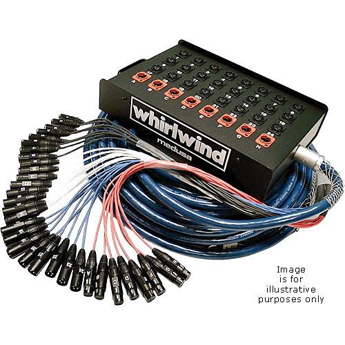 Whirlwind Medusa Standard Series 24 Channel Stagebox to Fanout Snake - 100