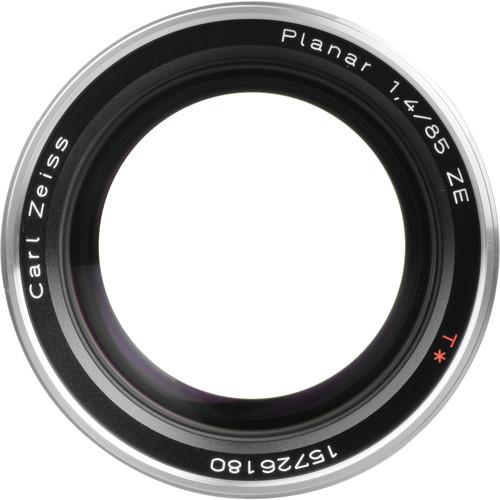 ZEISS Planar T* 85mm f 1.4 ZE Lens for Canon EF