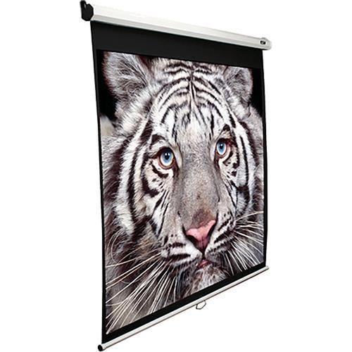 Elite Screens M84XWH-E30 Manual Series Projection Screen With 30" Drop