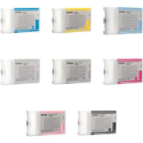 Epson UltraChrome K3 8-Cartridge Ink Set with Matte Black