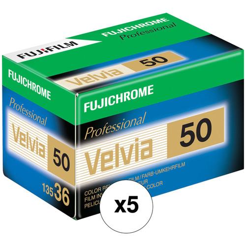 FUJIFILM Fujichrome Velvia 50 Professional RVP 50 Color Transparency Film