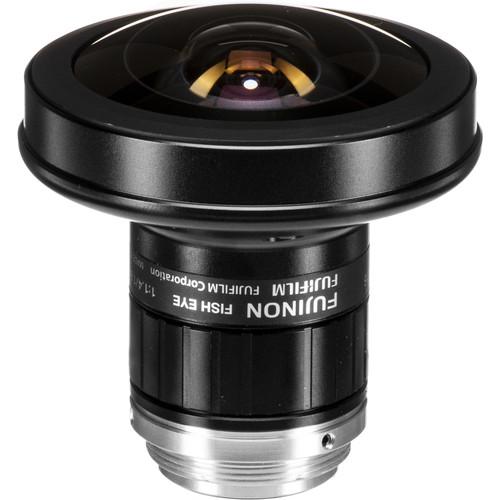 Fujinon FE185C057HA-1 2 3" 1.8mm F 1.4 C-Mount Fish-Eye Lens for 5 Megapixel Cameras