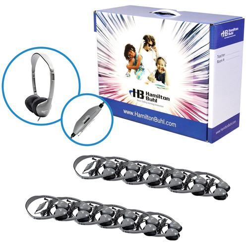 HamiltonBuhl LCB 12 MS2LV 12-User Headphone Lab Pack