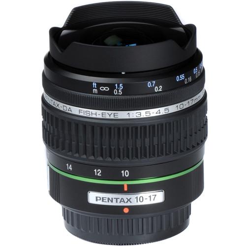 Pentax Zoom Fisheye to Super Wide-Angle SMCP-DA 10-17mm f 3.5-4.5 ED Autofocus Lens for Digital SLR