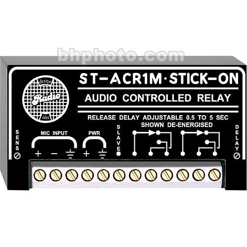 RDL ST-ACR1M - Mic-Level Audio Controlled Relay