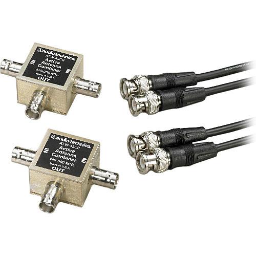 Audio-Technica ATW-49CB Wide-Band Antenna Combiner Kit for Audio-Technica UHF Wireless Systems