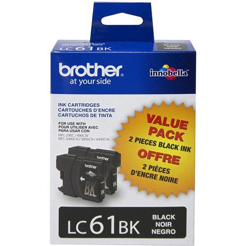 Brother LC612PKS Innobella Standard-Yield Black Ink