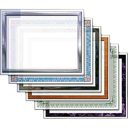 Dry Lam Pizzazz Decorative Laminating Pouches - Assorted Pack - Classic Frames 4.25 x 6.25" , Model D4C260