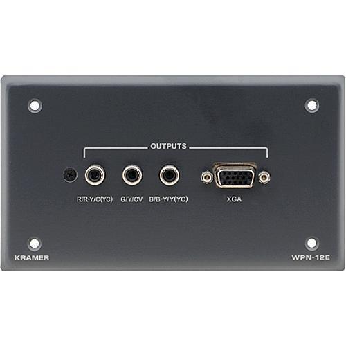 Kramer WPN-12 Computer Graphics Video and Component Video Receiver & Wall Plate