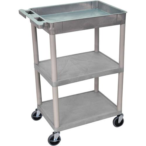 Luxor 18x24" HD Utility Cart 3-Shelf