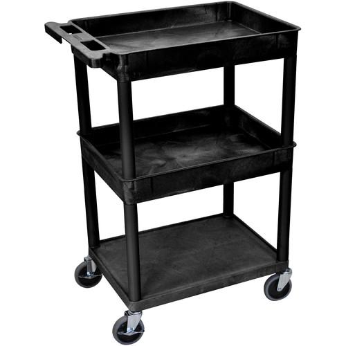 Luxor 24x18" HD Utility Cart 3-Shelf