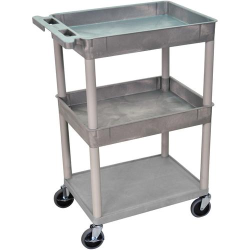 Luxor 24x18" HD Utility Cart 3-Shelf