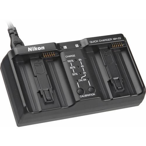 Nikon MH-22 Quick Charger for Nikon EN-EL4 & EN-EL4a Batteries