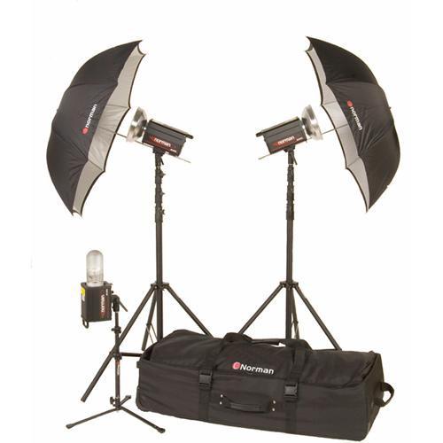 Norman 3 Monolight Travel Studio Kit