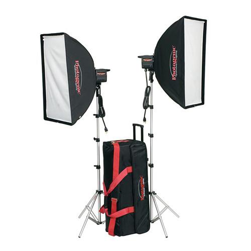 Photogenic CL500K Photoflood Tungsten 2-Light Travel Kit