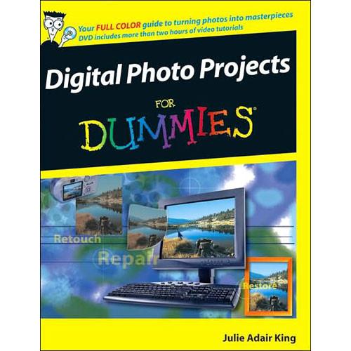 Wiley Publications Book DVD: Digital Photo Projects For Dummies by Julie Adair King