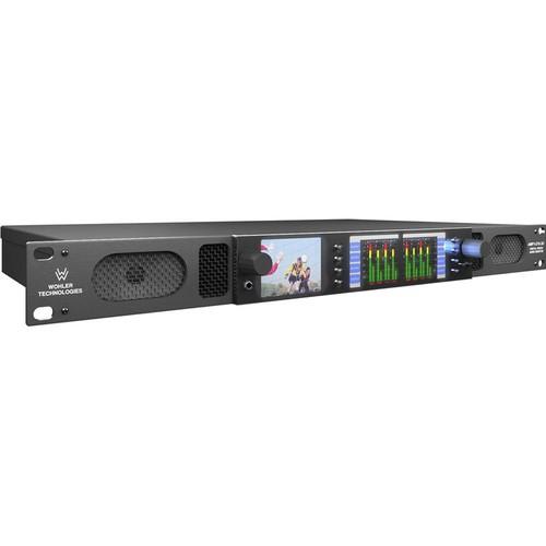 Wohler AMP1-16-3G Rackmount 16-Channel Audio Monitor with Video