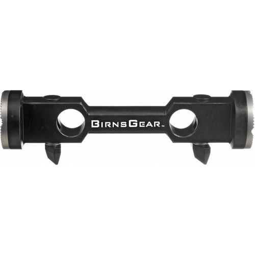 Birns & Sawyer X-Treme Mini Rod Cross Bridge with Rosette