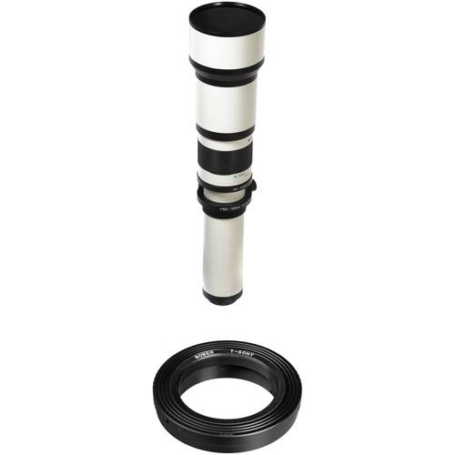 Bower 650-1300mm f 8-16 Manual Focus Lens for Sony Minolta