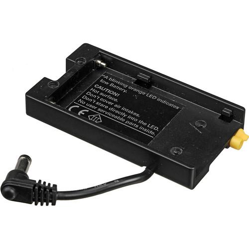 Dedolight DLOBML-BS Ledzilla-Series Battery Shoe for 7.2V Sony NP-F Series or Panasonic VW-VBD1 Battery