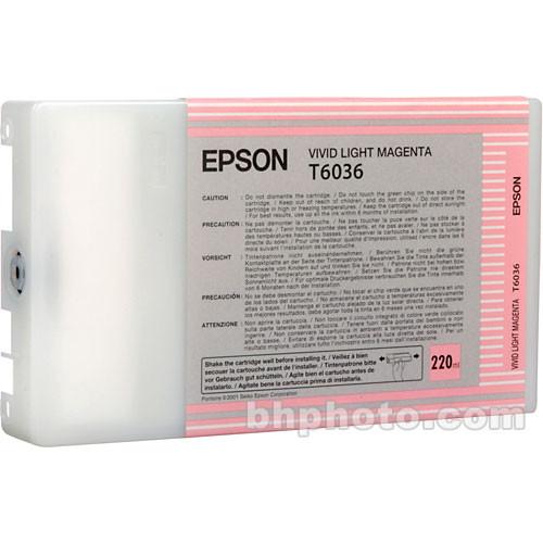 Epson T603600 Vivid Light Magenta UltraChrome K3 Ink Cartridge