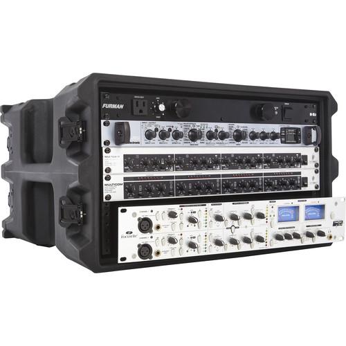 Gator Cases G-PRO-6U-19 6-Space Rotationally Molded Rack Case