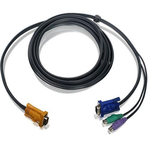 IOGEAR 10' PS 2 KVM Cable, IOGEAR, 10', PS, 2, KVM, Cable