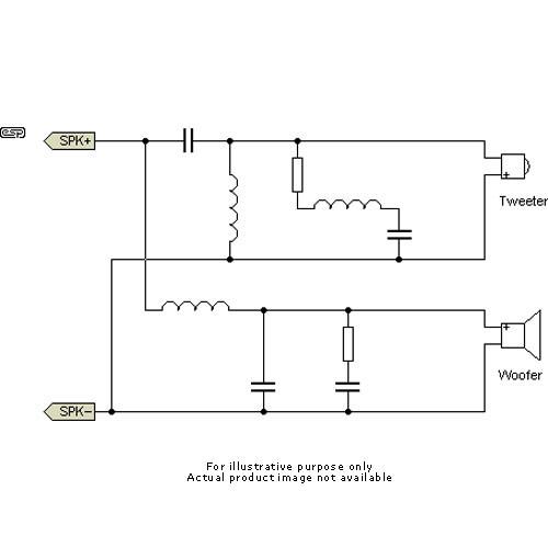 JBL MTC-210TSAT - Passive Crossover Network for SB210 with 70.7V 100V Transformer