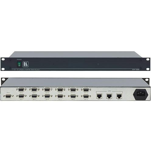 Kramer VP-12N 1:12 Computer Graphics Video Distribution Amplifier with Twisted Pair Transmitters