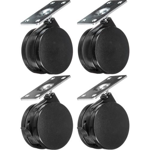 Middle Atlantic RKW-HD Heavy-Duty Wheel Kit for RK BRK-Series Racks