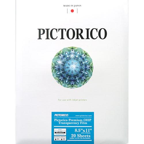 Pictorico TPU-100 Premium OHP Transparency Film for Inkjet
