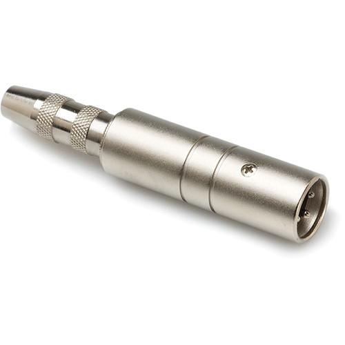 Hosa Technology MIT-129 Hi-Z to Low-Z Microphone Transmformer with 1 4" Phone Female to XLR Male