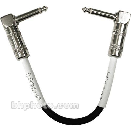 Hosa Technology Professional 1 4" Right-Angle to 1 4" Right Angle Coupler - 6"