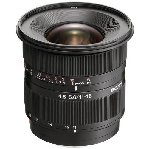 Sony DT 11-18mm f 4.5-5.6 Lens
