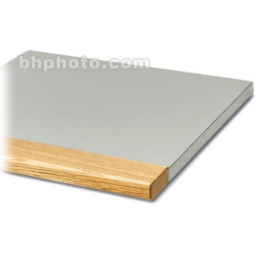 Winsted Two-Bay Corner Shelf with 3" Block Oak Front