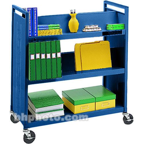 Bretford Mobile Utility Truck with 1 Flat & 4 Slanted Shelves - Topaz