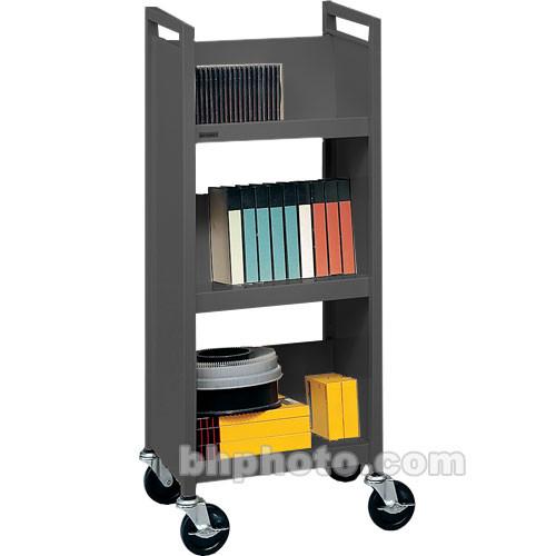Bretford Mobile Utility Truck with 3 Slanted Shelves - Raven