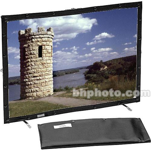 Da-Lite Fast-Fold Mini-Fold Tabletop Front and Rear Projection Screen - 21 x 30" - Dual Vision
