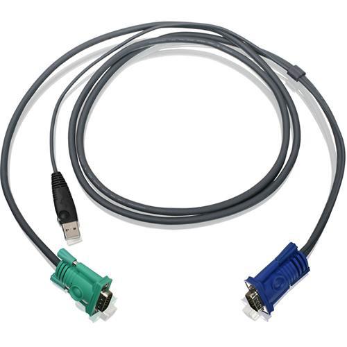 IOGEAR 6' USB KVM Cable, IOGEAR, 6', USB, KVM, Cable