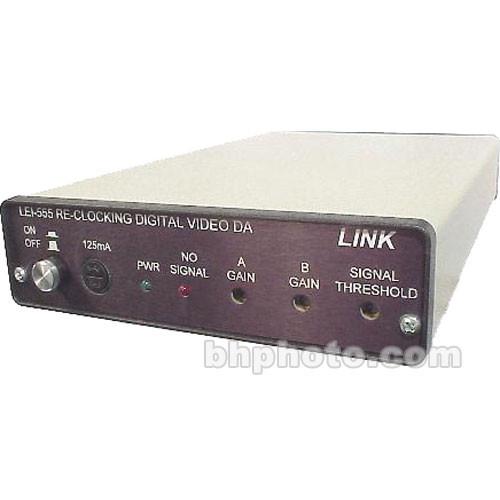 Link Electronics LEI-555 1x6 SDI Distribution Amplifier - Dual Gain Control, Desktop