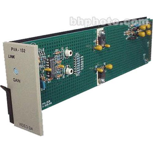 Link Electronics PVA-152 1 1x8 Video Distribution Amplifier - Composite, Rack Frame Configuration, Level Control, Selectable Coupling