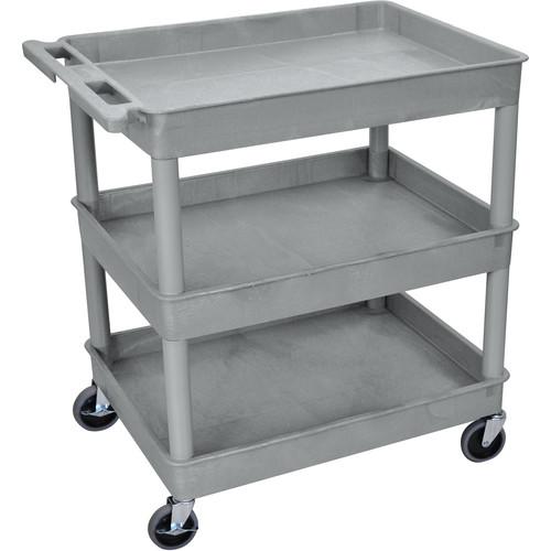 Luxor 32 x 24" Three-Shelf Utility Cart