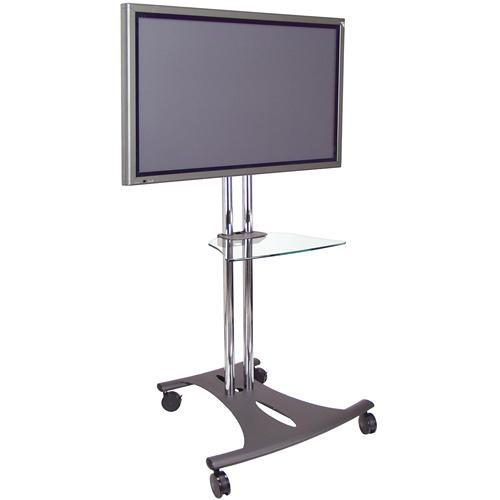 Premier Mounts PSD-EB60CB Elliptical Floor Cart with 60" Black Poles