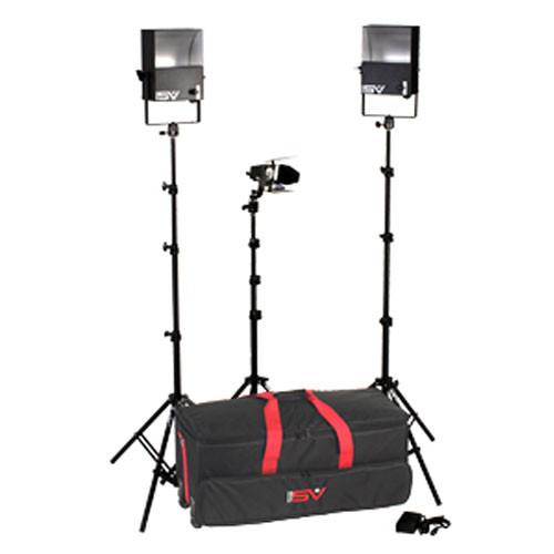 Smith-Victor SL270 3-Light 1350-Watt Softlight Video Interview Kit