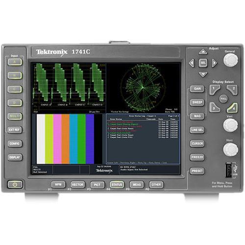 Tektronix 1741C Analog Dual-Standard Waveform Monitor